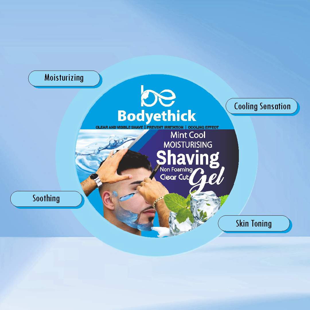 Mint Cool Moisturising Shaving Gel (500g)