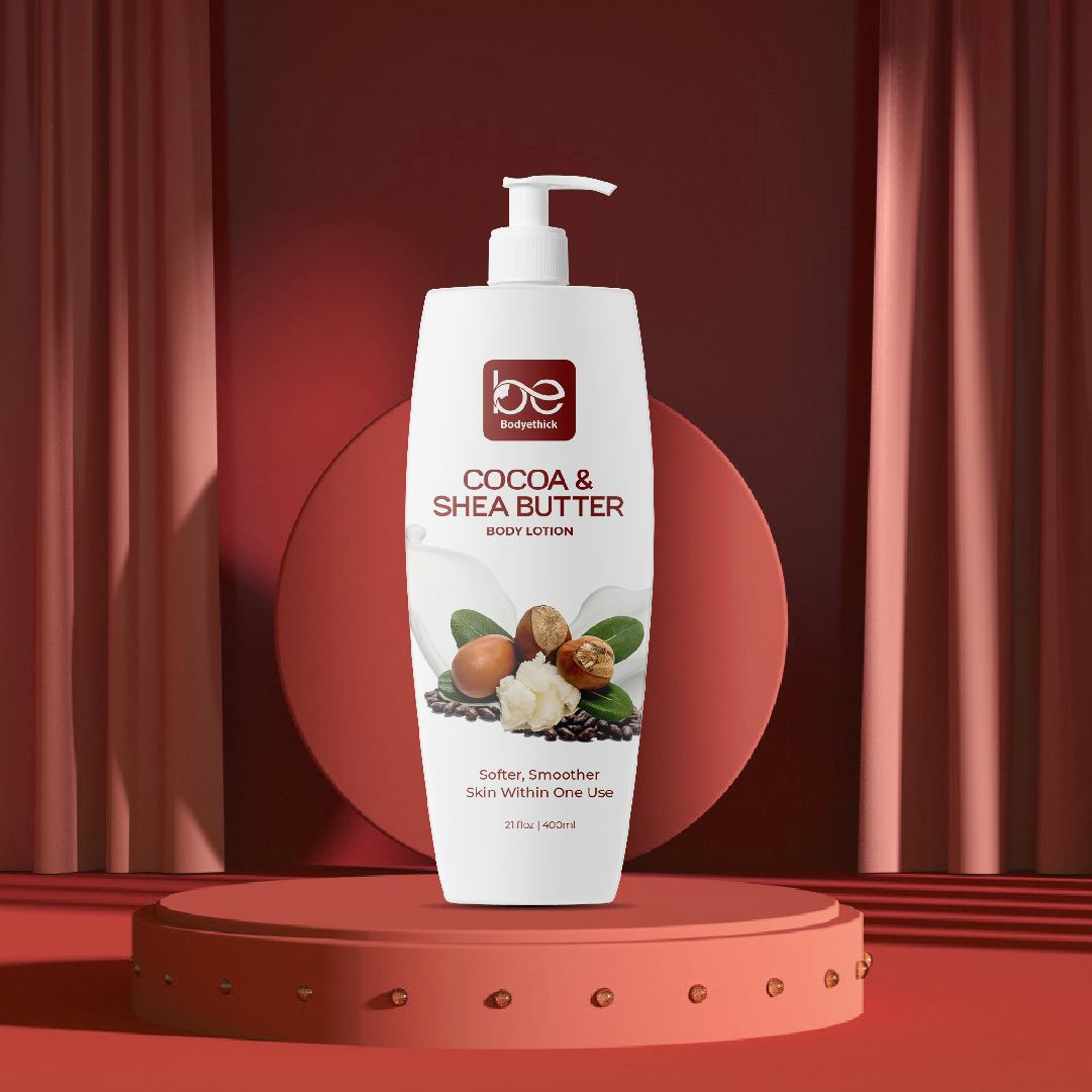 Bodyethick Cocoa & Shea Butter Body Lotion (Pack of 2)