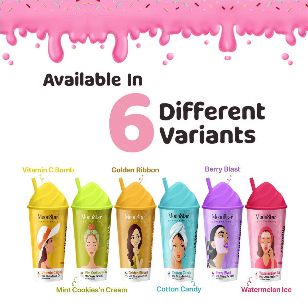 Cotton Candy Milk Shake Facial Kit