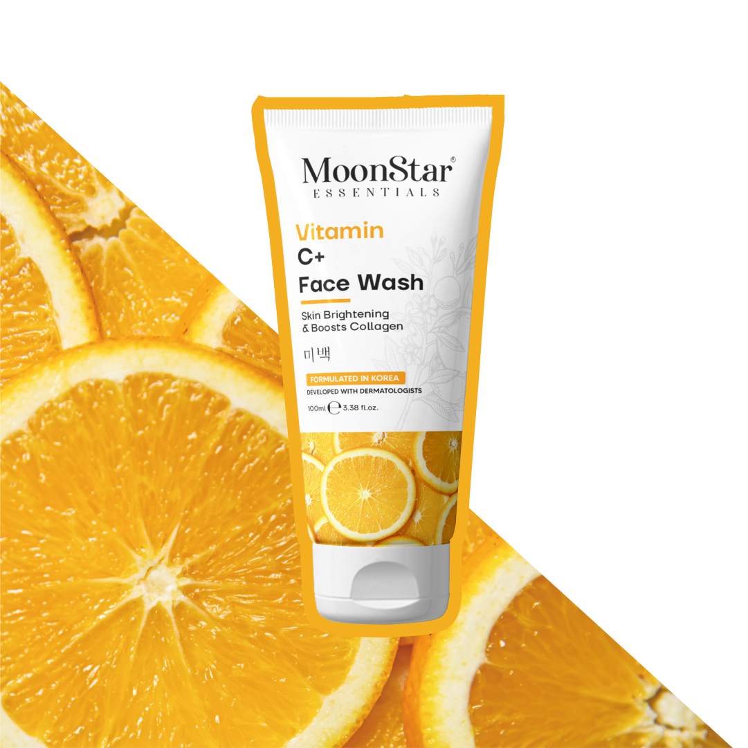 Vitamin C+ With Skin Brightening & Boosts Collagen Face Wash (100ml)