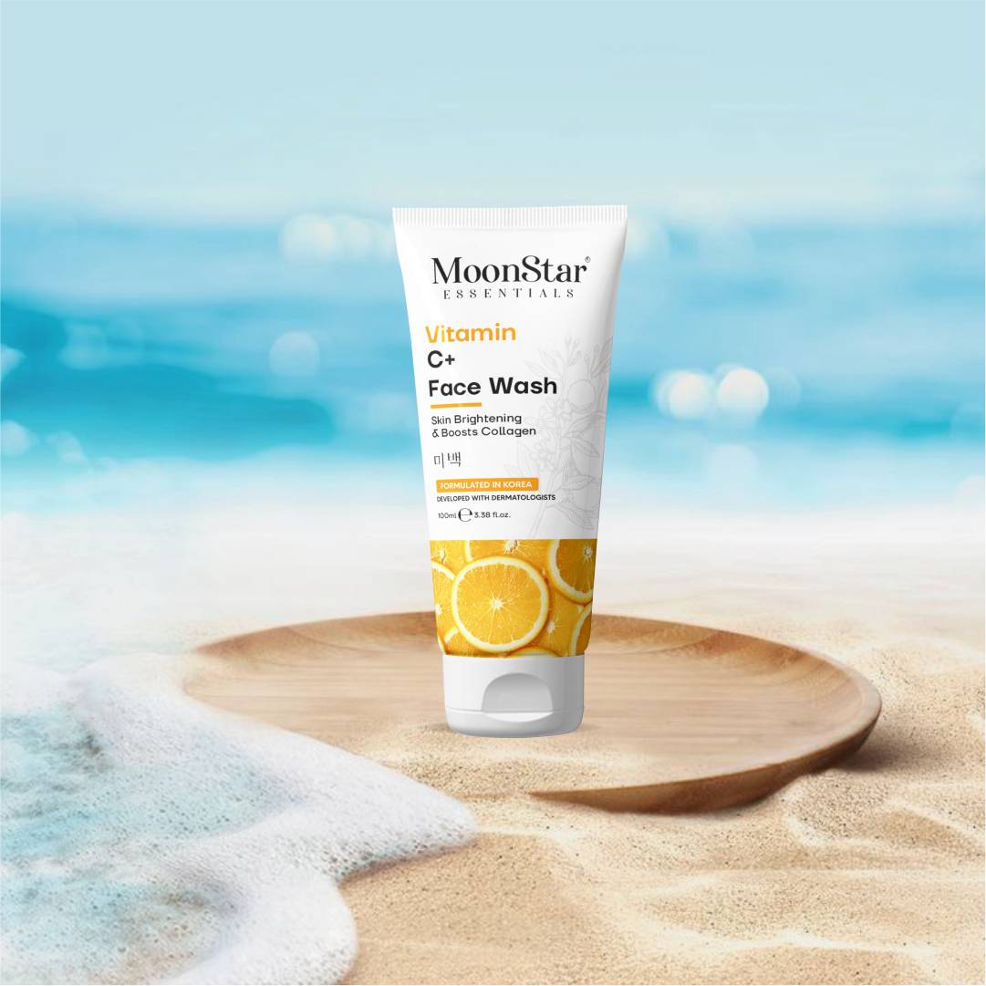 Vitamin C+ With Skin Brightening & Boosts Collagen Face Wash (100ml)
