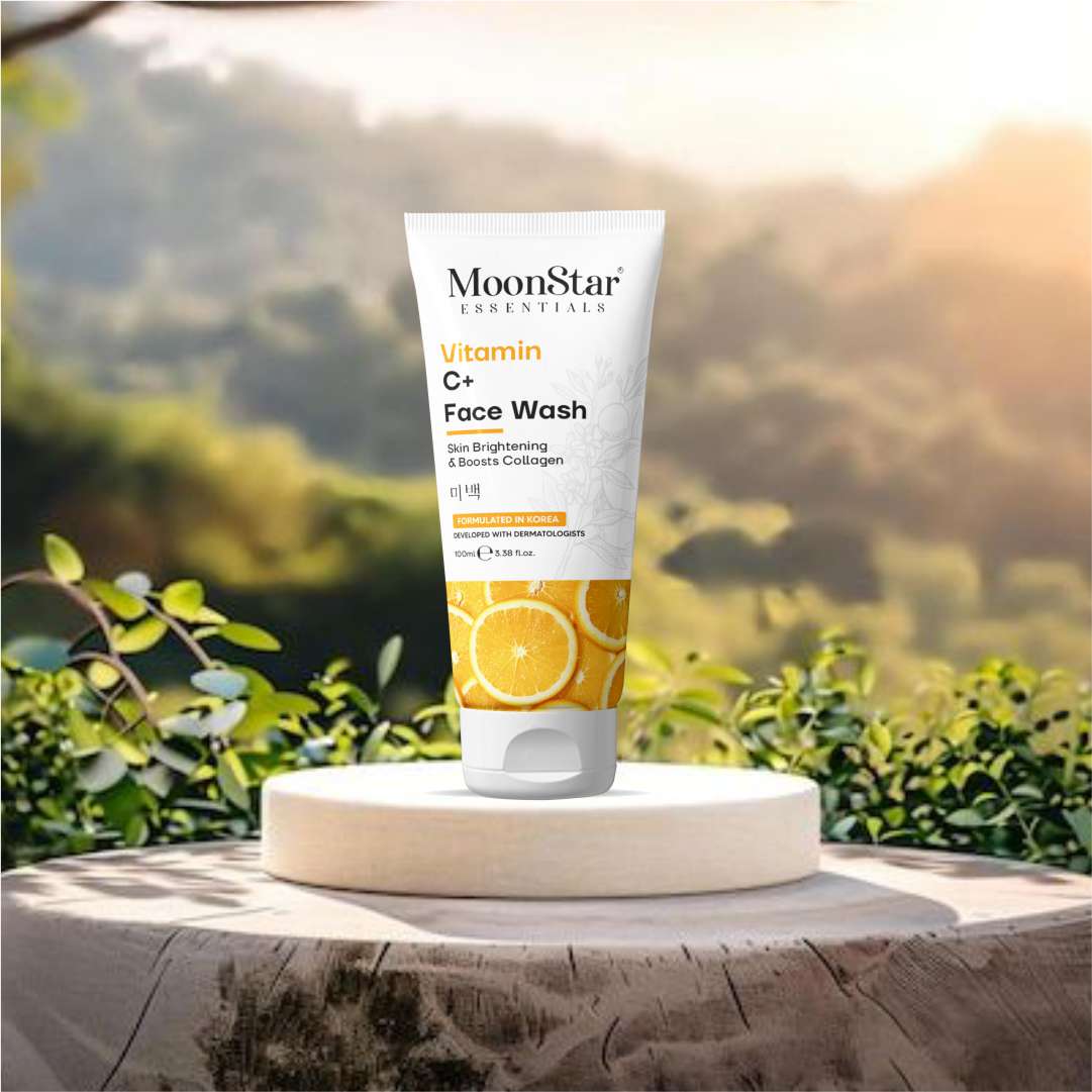 Vitamin C+ With Skin Brightening & Boosts Collagen Face Wash (100ml)
