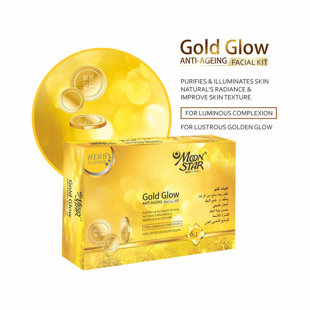 Gold Glow Anti-Ageing Facial Kit (525gm)