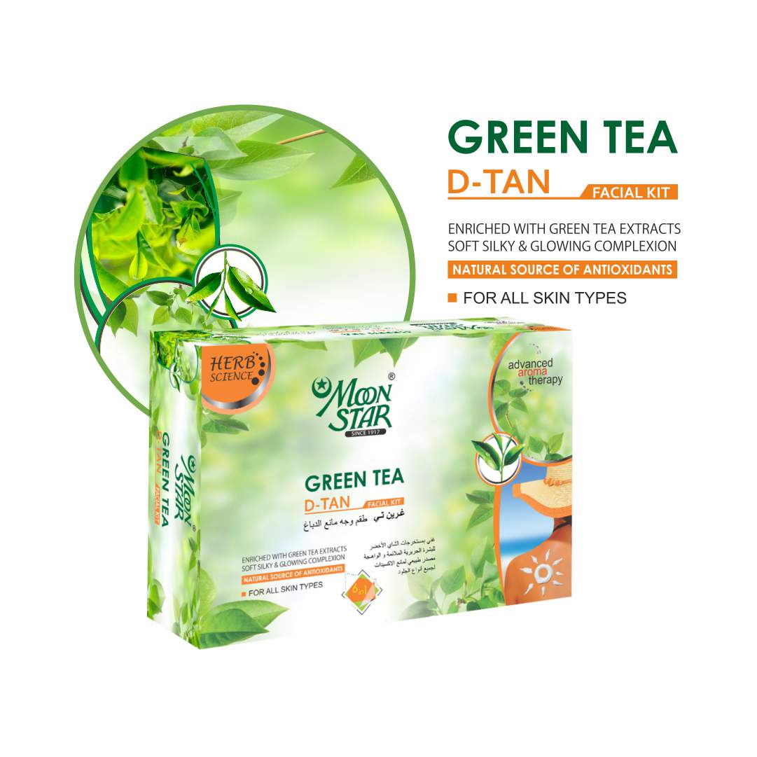 Green Tea D-Tan Facial Kit (525g)