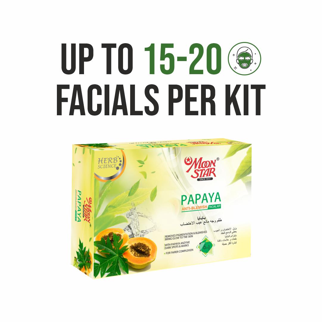Papaya Anti-Blemish Facial Kit (525g)