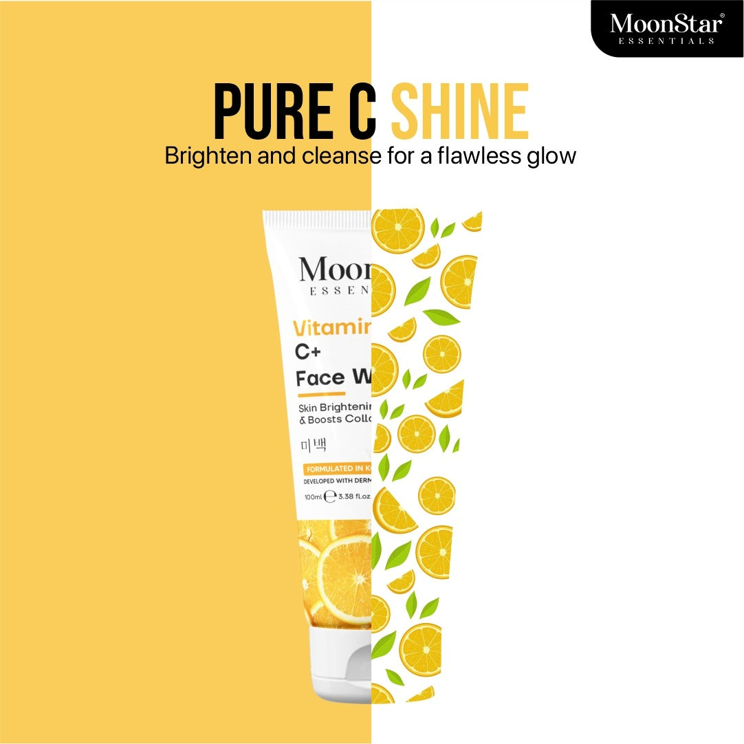 Vitamin C+ Skin Brightening & Collagen Boost Face Wash (100gm) – BUY 10 @ Just ₹999!