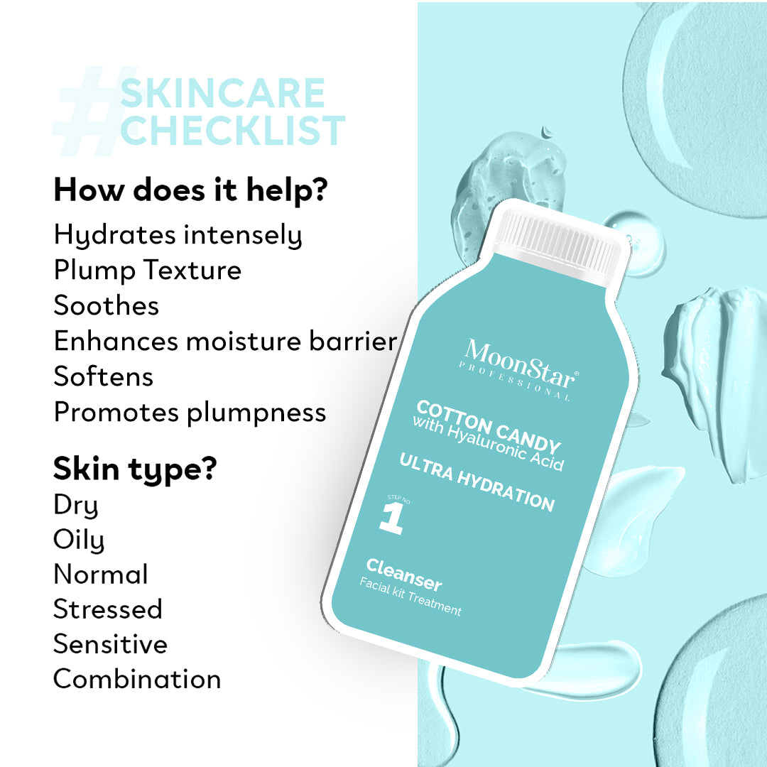 Cotton Candy Milk Shake Facial Kit