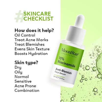 10% Niacinamide Anti-Blemish Face Serum