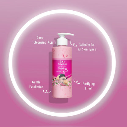 Rose Moisturising Shaving gel (500g)