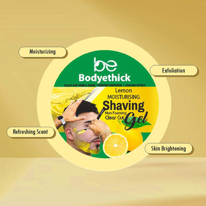 Lemon Moisturising Shaving Gel (500g)