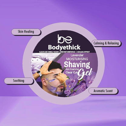 Lavender Moisturising Shaving Gel (500g)