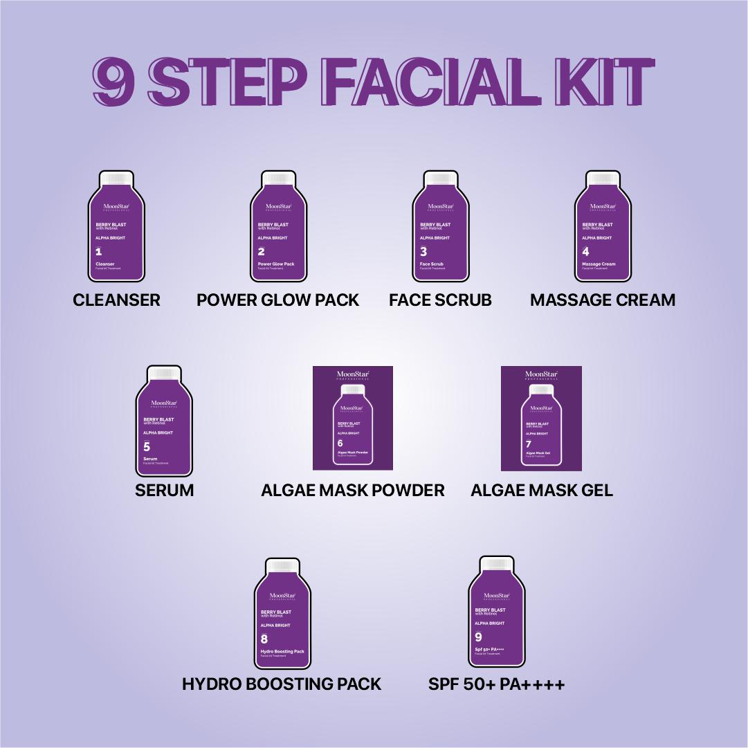 Moonstar Milk Shake Facial Kit Combo Pack of 3 (Buy 2 Get 1)