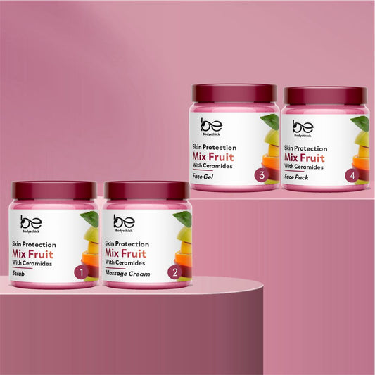 Bodyethick Mix Fruit Skin Protection || 4 Step Solution (1600ml)