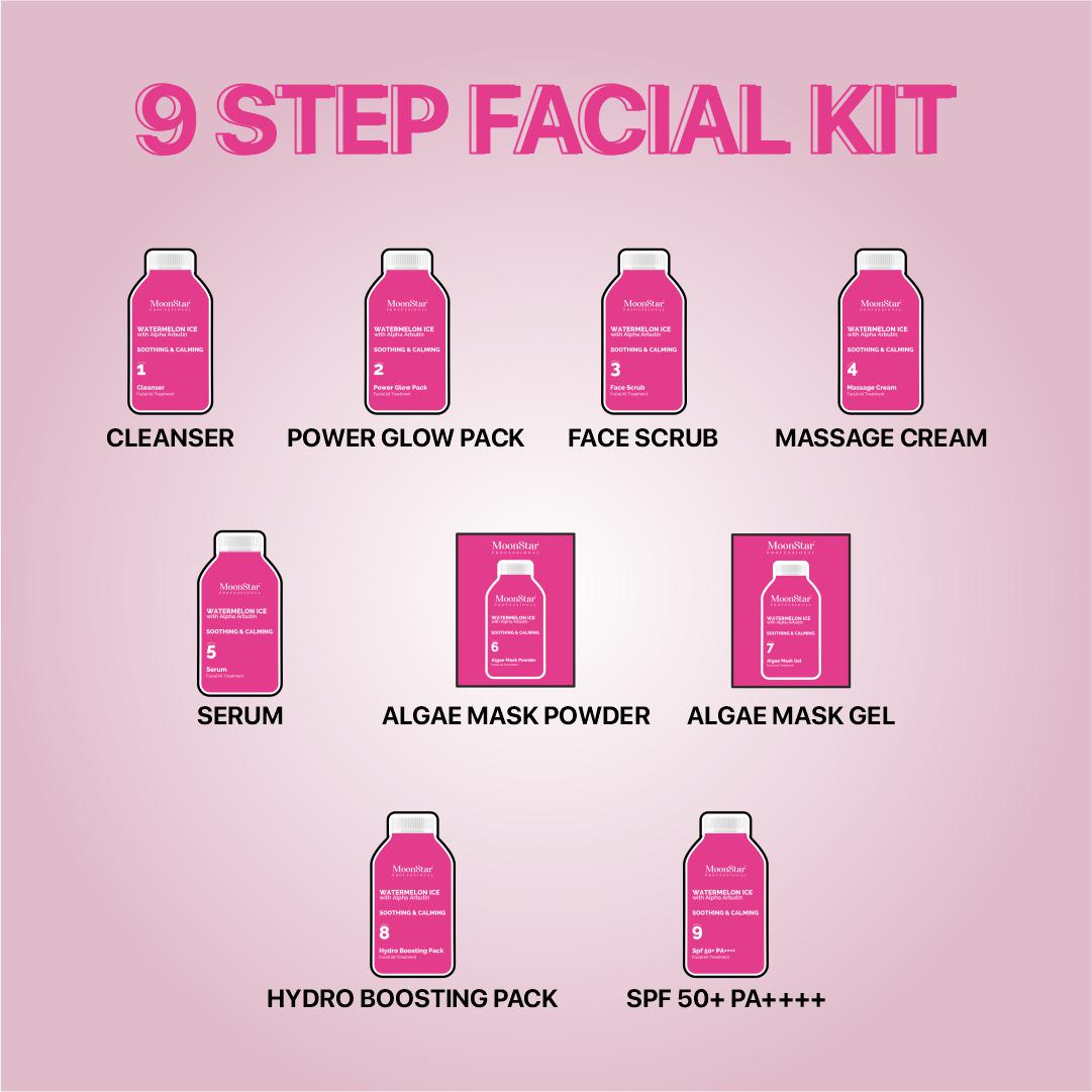 Moonstar Milk Shake Facial Kit Combo Pack of 10 (Buy 6 Get 4)