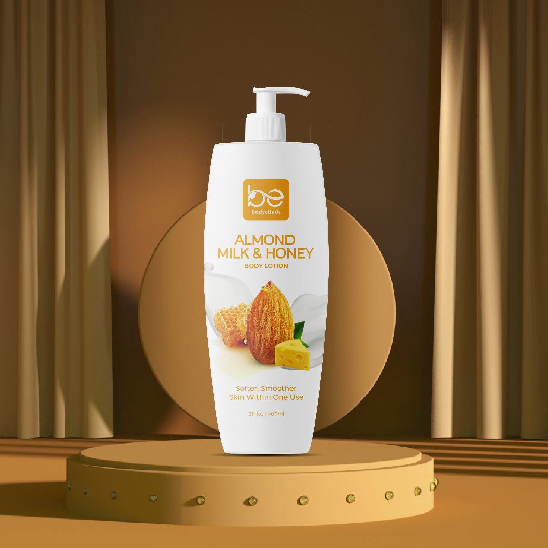 Bodyethick Almond Milk & Honey Body Lotion (400ml)