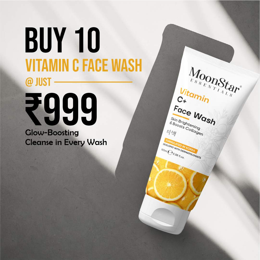 Vitamin C+ Skin Brightening & Collagen Boost Face Wash (100gm) – BUY 10 @ Just ₹999!