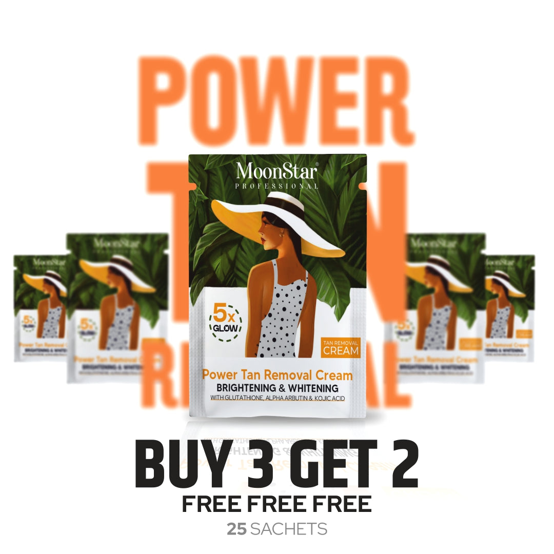 BUY 3 GET 2 FREE Power Tan Removal Cream (25 Sachets)