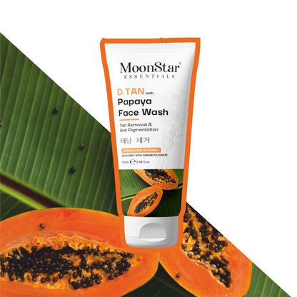 Papaya Face Wash With Tan Removal & Anti-Pigmentation (100ml)