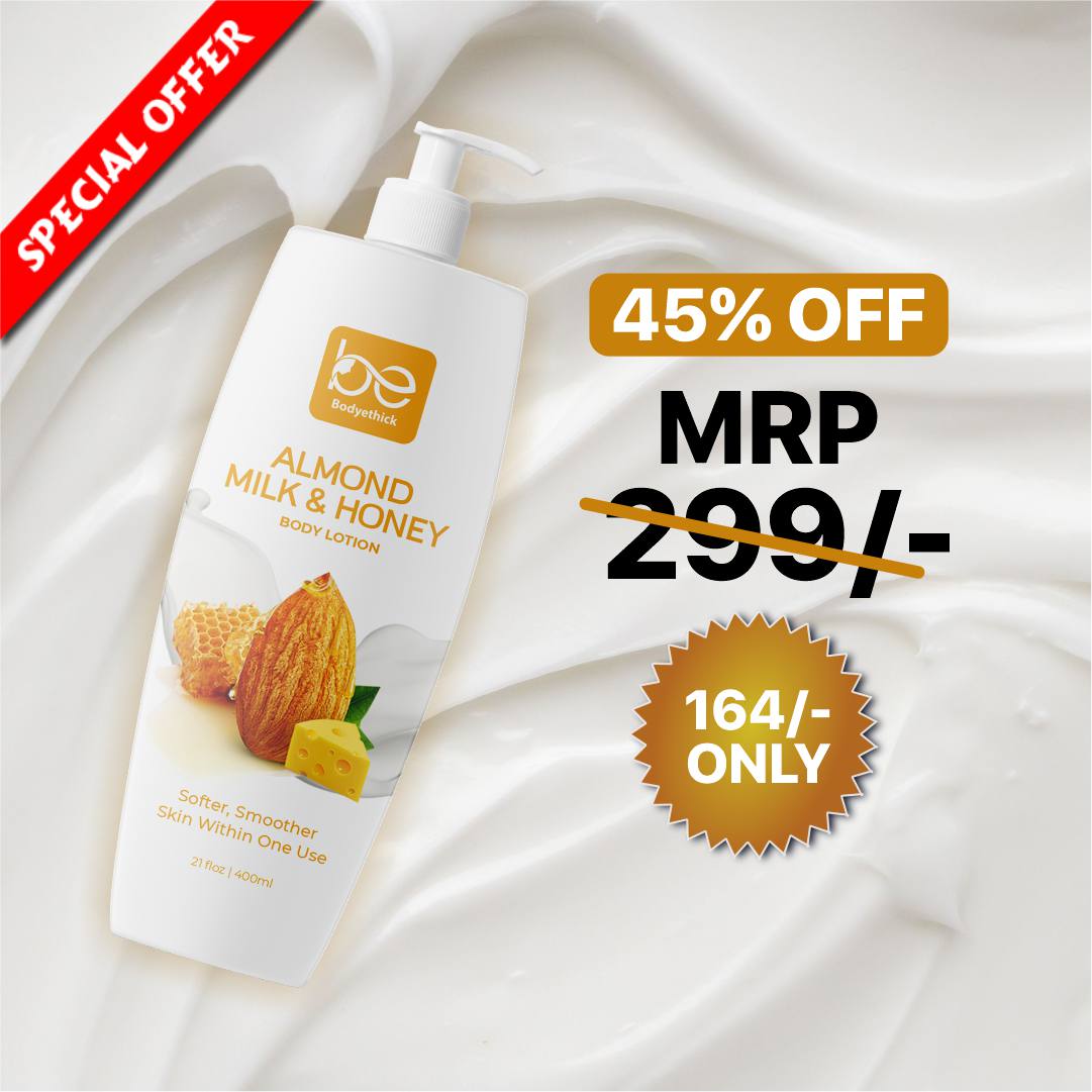 Bodyethick Almond Milk & Honey Body Lotion (400ml)