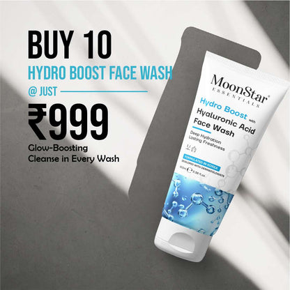 Hydro Boost with Hyaluronic Acid Face Wash (100g) – BUY 10 @ Just ₹999!