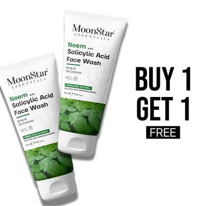 Neem With Salicylic Acid | Acne & Oil Control Face Wash (BUY 1 GET 1 FREE)