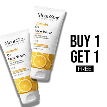 Vitamin C+ With Skin Brightening & Boosts Collagen Face Wash (BUY 1 GET 1 FREE)