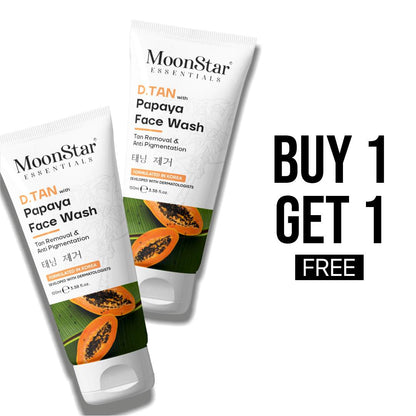 Papaya Face Wash With Tan Removal & Anti-Pigmentation (BUY 1 GET 1 FREE)