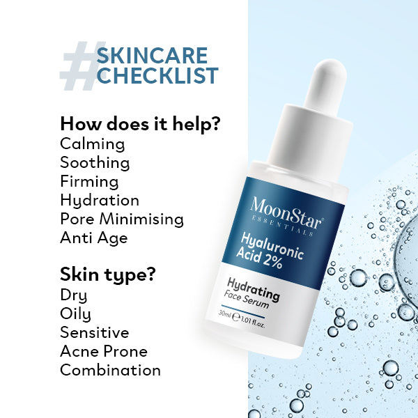 2% Hyaluronic Acid  Hydrating Face Serum