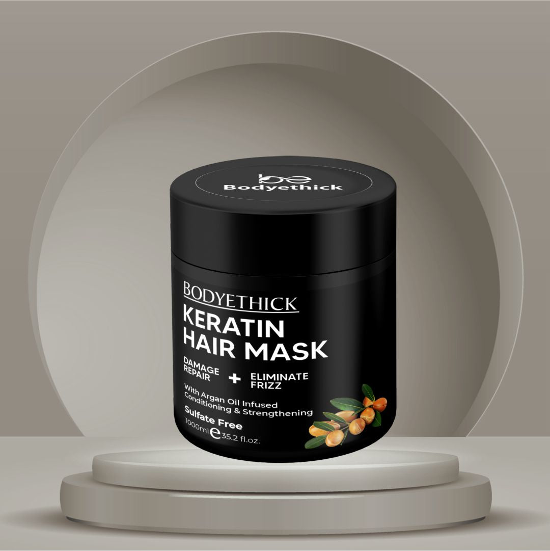 Bodyethick Keratin Sulfate Free Hair Mask (1000ml)