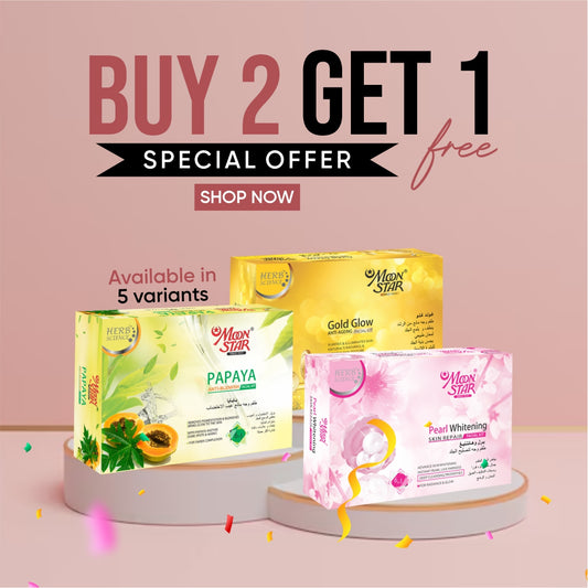 Moonstar (Buy 2 Get 1 FREE) 6 Steps Facial Kit